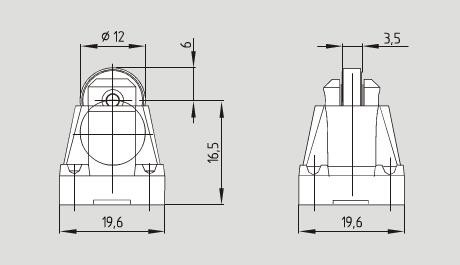 EX-235滚轮直杆安全位置开关 -> EX-TR 235-11Z-3D