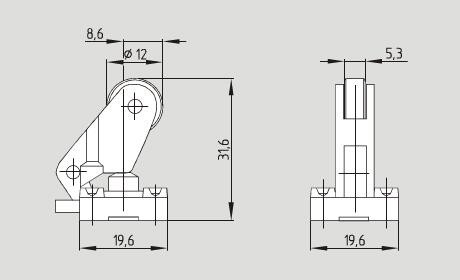 EX-235滚筒偏移安全位置开关 EX-TK 235-20ZH-3D