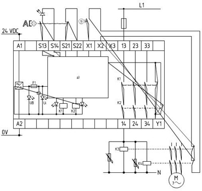 电机和非接触式开关的监控 AES 1337