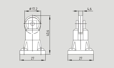 EX-335滚轮直杆安全位置开关 EX-TR 335-20Z-3G/D