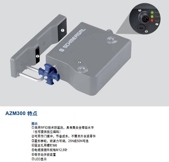 施迈赛azm300不是一个看似简单的电磁安全锁