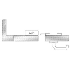 门把手操动件  -> AZM 415-STS30-03